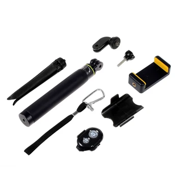 

UDOLI Gopro Accessories selfie stick set for go pro hero 5 4 3 kit / for xiaomi for yi /for SJCAM SJ4000 SJ5000 SJ6000 SJ7000