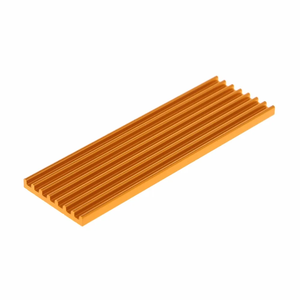 1Pc Aluminum Radiator Heatsink For M.2 PCIE Solid State Disk SSD 2280 70x22x3mm Heat Sink C26