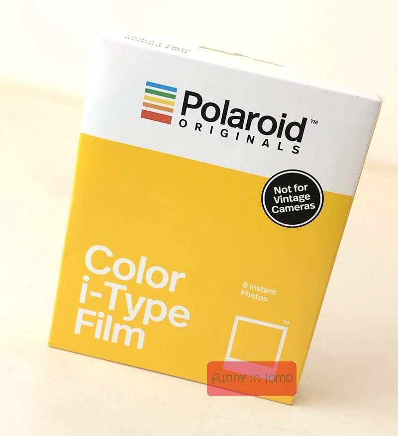 Polaroid Originals стандартная цветная пленка i-type и издание для камер i-type Onestep+ и Onestep2 VF - Цвет: White frame film