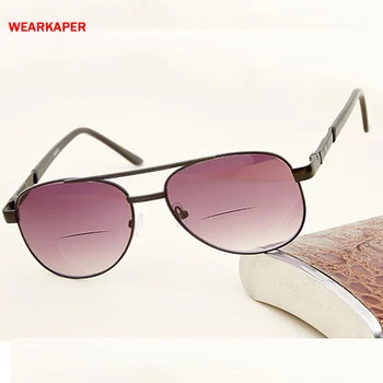 

WEARKAPER Polarized Bifocal Reading glasses Men Women Sport Sun Glasses Dual use Presbyopia Glasses 1.0-4.0