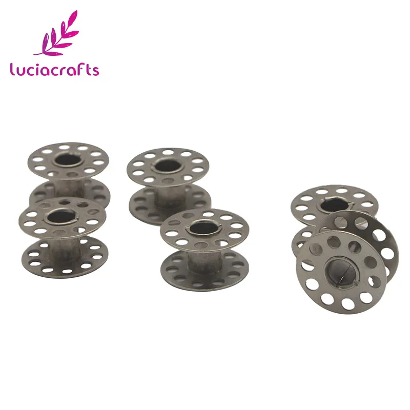 

Lucia crafts Approx 2.0cm Alloy Bobbin Sewing Bobbin Diy Sewing Manual essential supplies 12pcs 20030009(2.0D12)