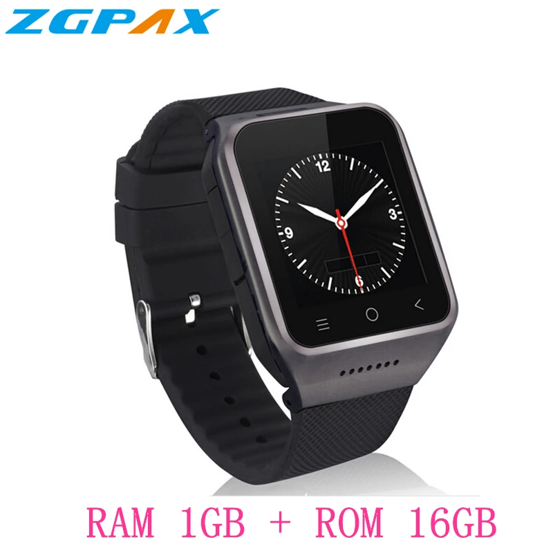 ZGPAX S8 смартфон Bluetooth Smart Часы Android 5 1 MTK6580 4 ядра gps 2.0MP Камера WCDMA Wi-Fi MP3 MP4 Smartwatch PK KW06 |