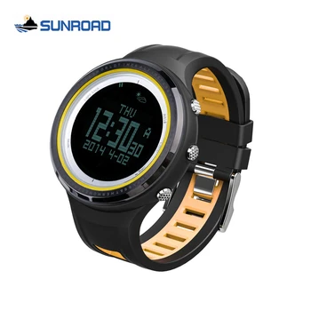 

SUNROAD Sport Watch Men's Waterproof Altimeter Compass Stopwatch Fishing Barometer Pedometer LED Digital Watch Saat Reloj Hombre