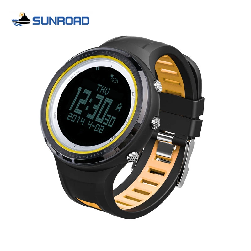 Мужские спортивные часы SUNROAD водонепроницаемые с компасом секундомером
