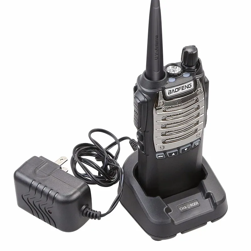 8 Вт Handfree Baofeng UV-8D Walkie Talkie KM UHF 400-480 МГц портативное радио Comunicador UV8D Interphone UV-8