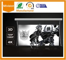 Prime Tab-Tension, 100-inch 16:9, 4 K Tendu Électrique Motorisé Écran de Projection De Projection, PTT049087BCA