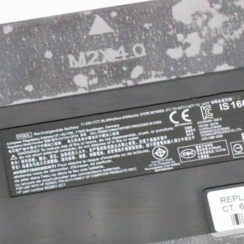  GZSM Laptop battery PF06XL For HP OMEN 17-W 17-w110ng 17-w100 Laptop battery TPN-Q174 HSTNN-DB7M 85