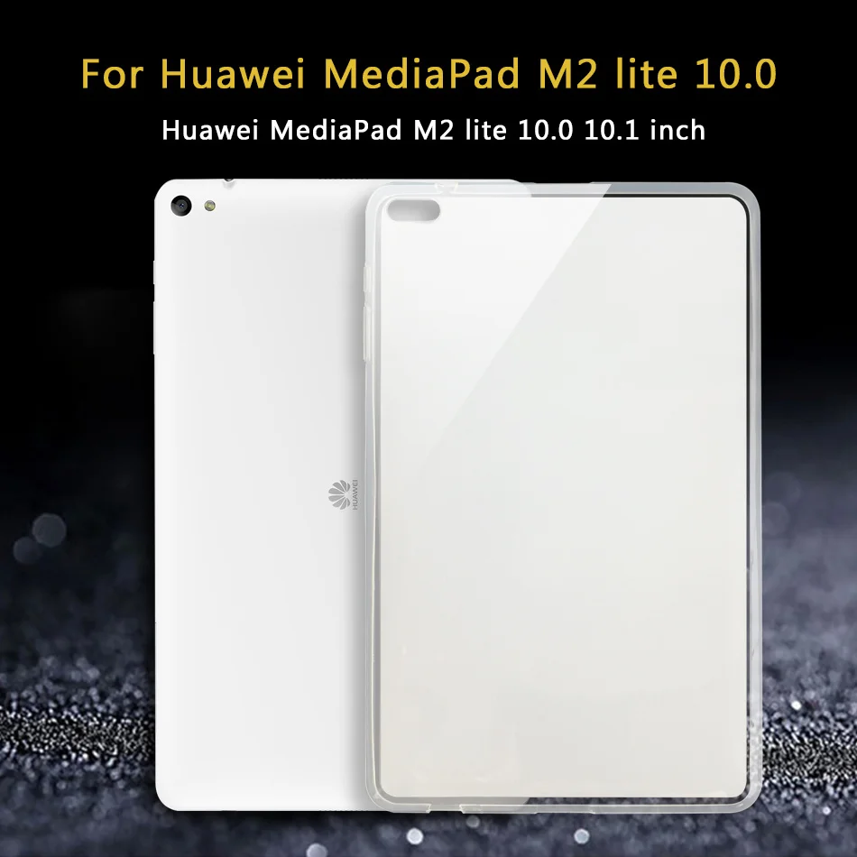 Планшетный чехол для huawei MediaPad T5 10/T3 10 8/T3 7 3g Wi-Fi/Медиа Pad T1 7,0 8,0 10/T2 7,0 8 10,0 Pro Чехол Мягкий силиконовый чехол из ТПУ чехол - Цвет: M2 Lite 10.1