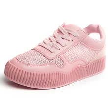 Professional Кроссовки из дышащей искусственной кожи спортивные Для женщин Спортивная обувь Для женщин's Кроссовки