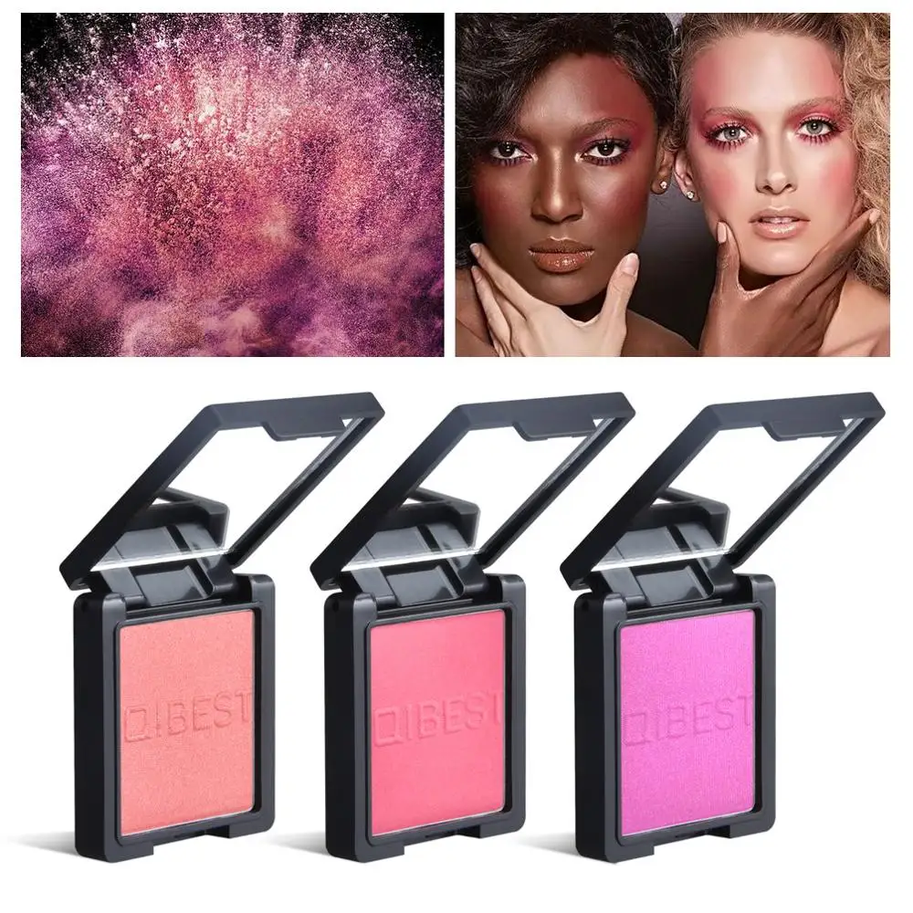 

Professional Face Mineral Pigment Blusher Palette Matte Blush Powder Brozer Cosmestics Nude Blush Contour Shadow Makeup