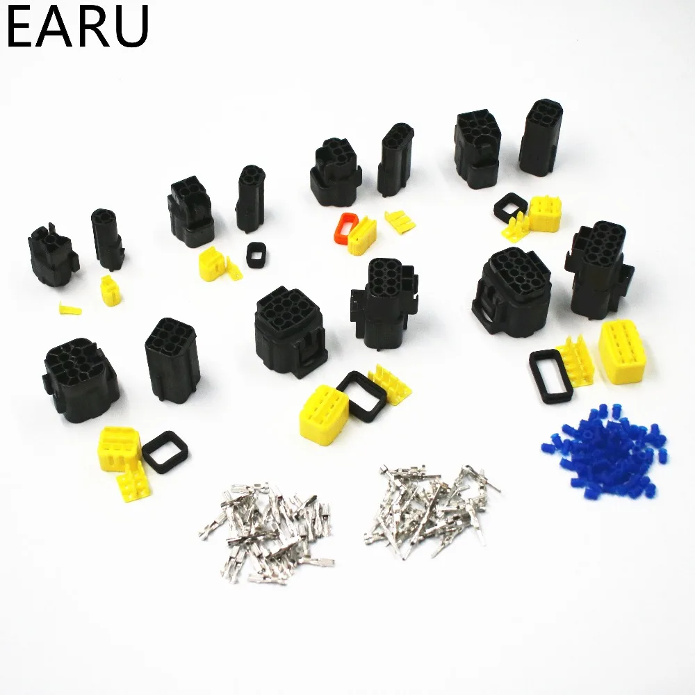 Denso 2 0 Серия 2/3/4/6/8/10 Pin Way 2P 3P 4P 6P 8P 10 P водонепроницаемый герметичный автомобильный