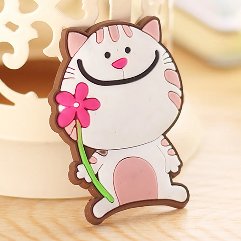 4 pcs New Cartoon Fridge Refrigerator Freezer Wall Cute