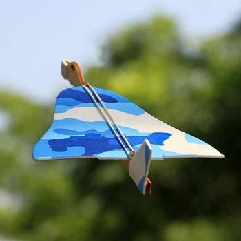 

2018 New 1PC 24cm Hand Throw Flying Gliders Planes Foam Airplane Party Bags Fillers Outdoor Launch Game Toy For Kids Random