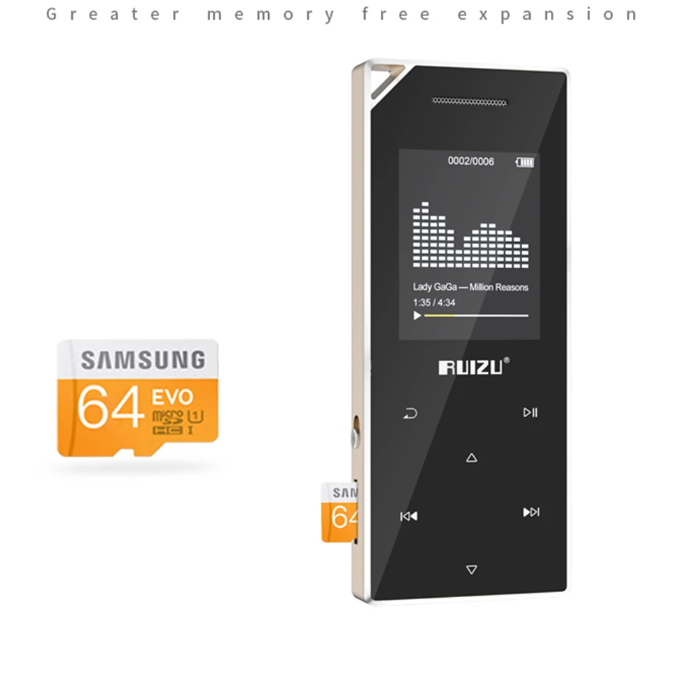 RUIZU Mp3 Player D05-10