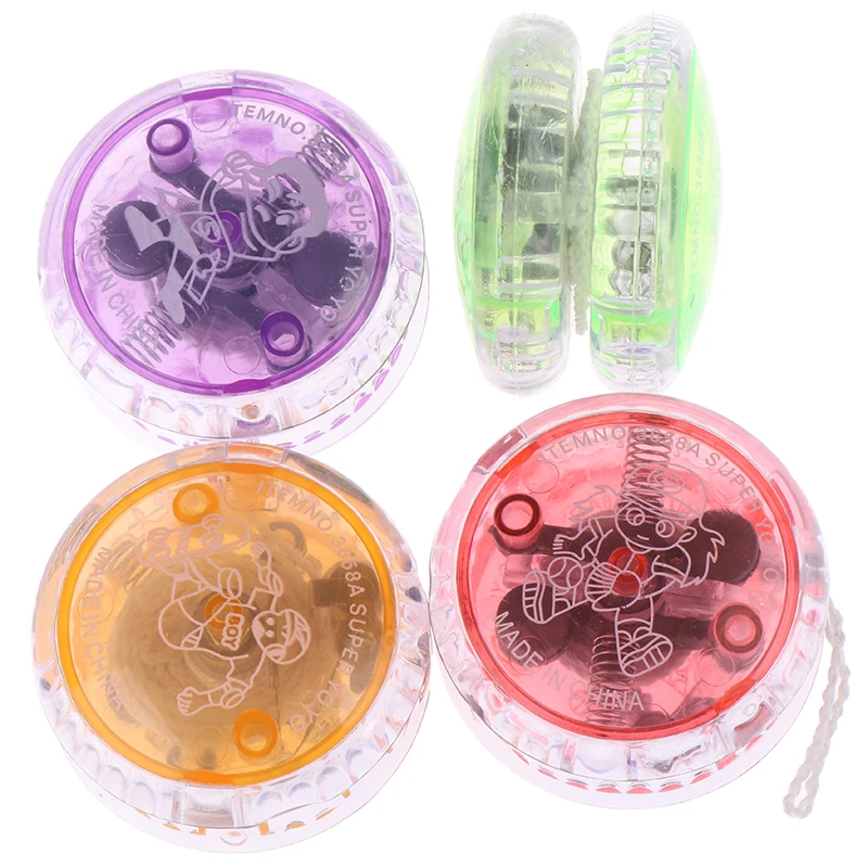 New YoYo Ball Luminous LED Flashing Yo Yo Child Clutch Mechanism Yo-Yo Toys for Kids Party/Entertainment