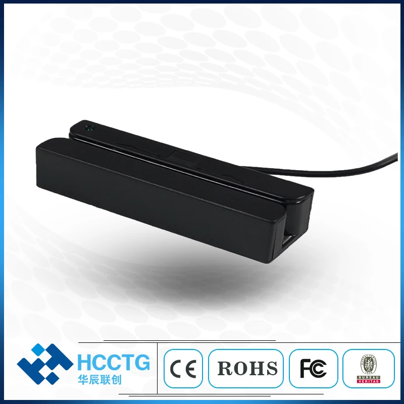 HCC 1 мм Головка Atm 3 трек Usb Считыватель магнитных полос HCC750|card reader|magnetic stripe card readercard