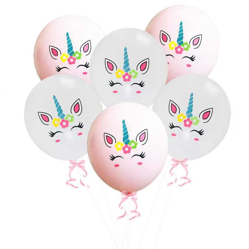 12 дюймов с днем рождения воздушные шары Единорог набор воздушных шаров Единорог день рождения балон латексные шары День рождения воздушные шары вечерние украшения