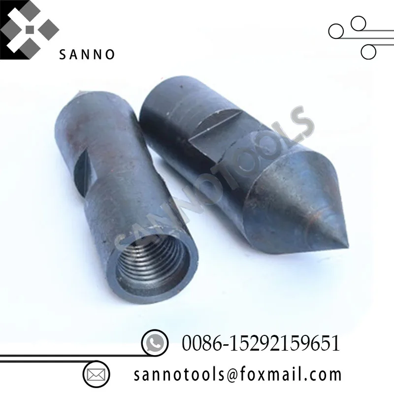 Probe head standard moving probe head cone shape geological prospecting fitting suitable for D42 drill pipe and D50 drill pipe (2)