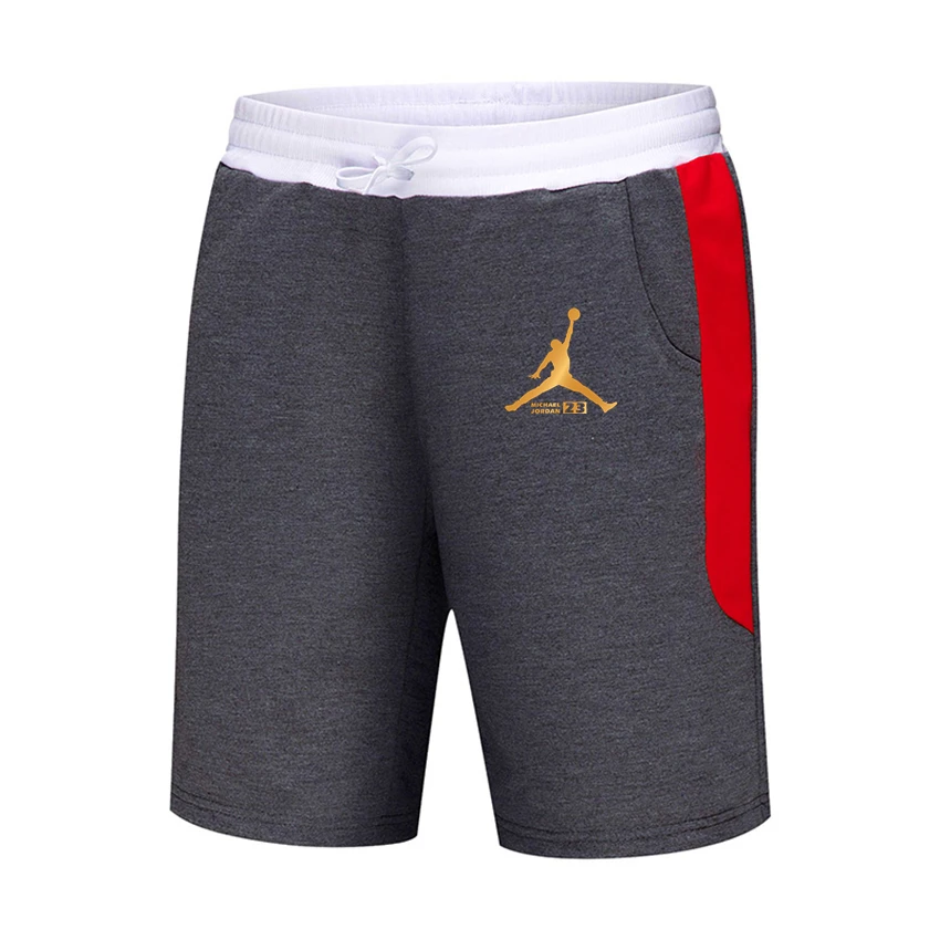 

Summer New Mens shorts Jordan 23 letters Printed Casual Fashion Jogger Knee Length Sweatpants Man Fitness Drawstring shorts