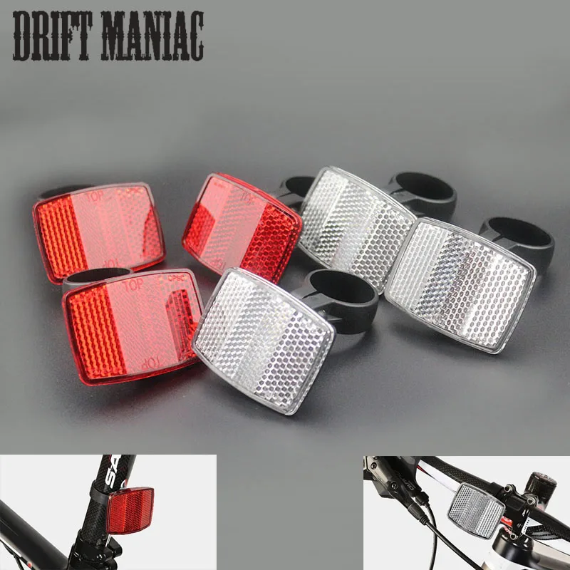 Bicycle Bike Road Cycle Reflector Light Reflective Strips Stick Front Rear Tool
