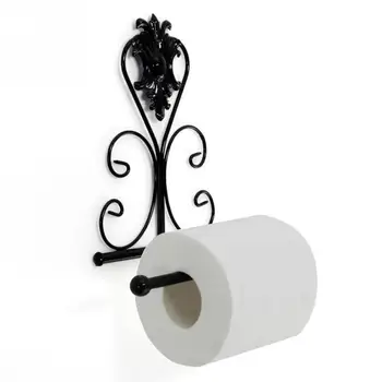 

Vintage Iron Bathroom Toilet Paper Holder Classic Bathroom Accessories Toilet Towel Roll Holder Bathroom Wall Mount Storage Rack