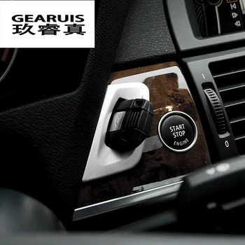 

Car styling keyhole decorative frame cover trim stainless steel Cover sticker strip for BMW X5 E70 X6 E71 2008-2014 Accessories