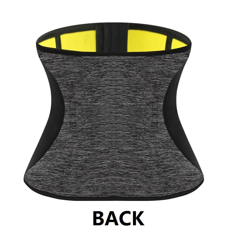 NINGMI Mens Waist Trainer Slim Body Shapers Neoprene Sweat Sauna Strap Cincher Sport Top Slimming Shapewear Modeling Belt Corset