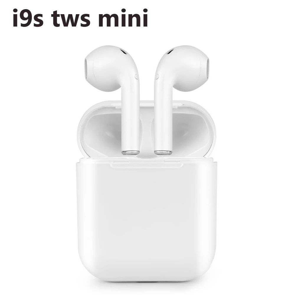 

i9s TWS Mini Bluetooth Wireless Earphone Headset With Charger Box for all smart Phone Earbuds Free shipping