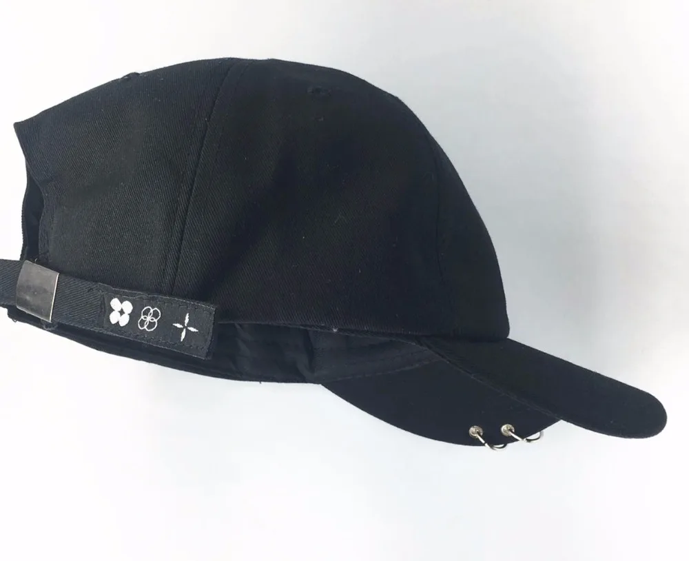 VORON Hot selling 2017 BTS LIVE THE WINGS TOUR Fashion K POP Iron Ring Hats Adjustable