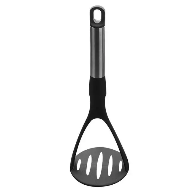 Plastic Potato Masher With Broad Mashing Plate for Smooth Mashed