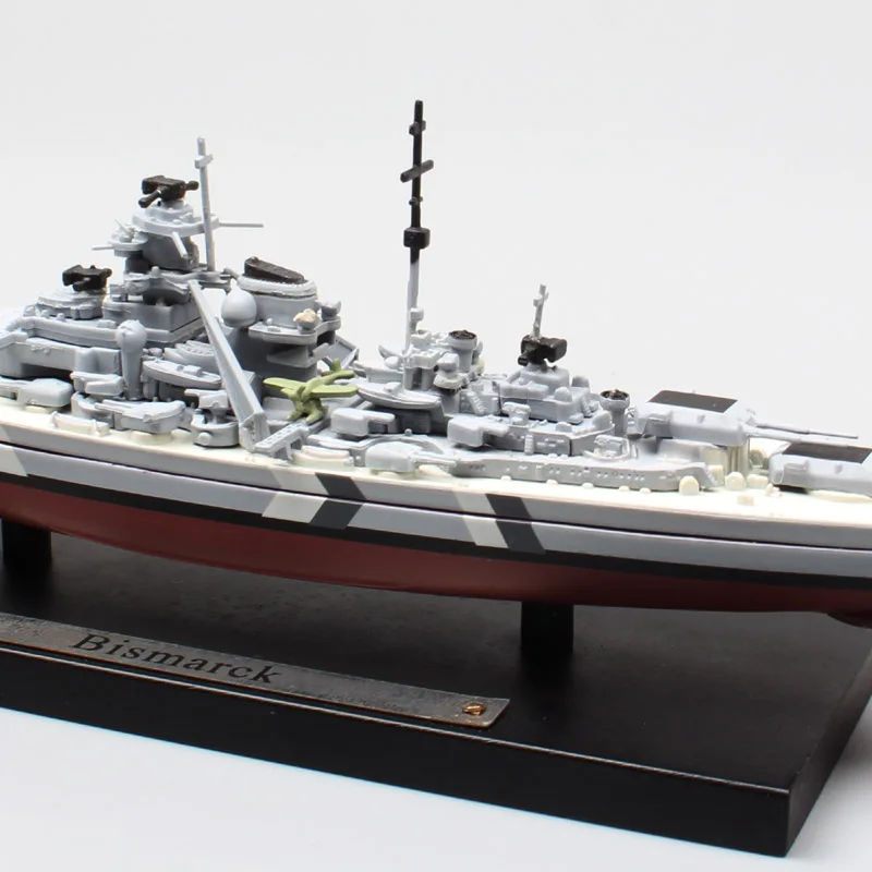 1/1250 мини Atlas Deagostini Пособия по немецкому языку км Бисмарк модели боевых кораблей
