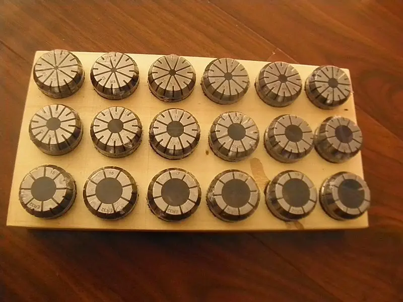 18 шт. пружинные патроны для токарного станка 3 20 мм 0 015 мм|collet chuck|spring colletcollet set |