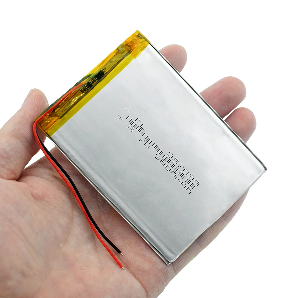 3 7 V 3500mAh литиевая батарея 357095 Замена литий полимерная перезаряжаемая Высокая