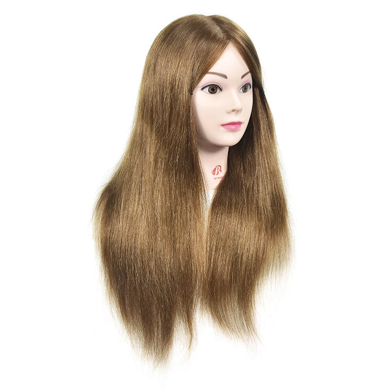 Training Head With Human Hair For Practice Dummy Hairstyles Long Hair And Natural Head Training For Hairdresser Mannequin Head Training Head With Human Hair For Practice Dummy Hairstyles Long Hair And Natural Head Training For Hairdresser Mannequin Head