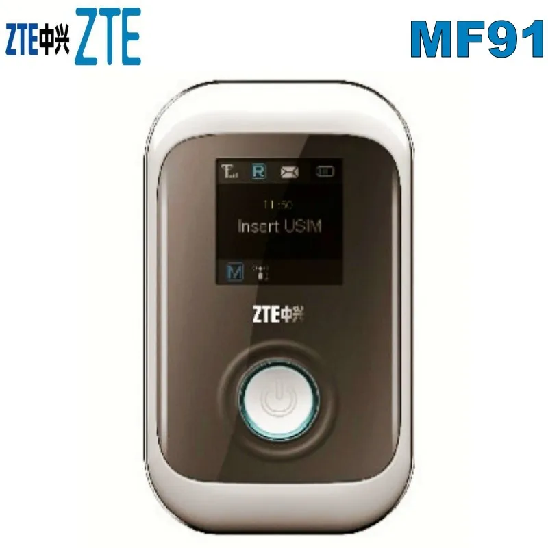  Unlock ZTE MF91 4G FDD-LTE Wifi Router Modem HSPA+ WCDMA EDGE GSM Mobile Hotspot