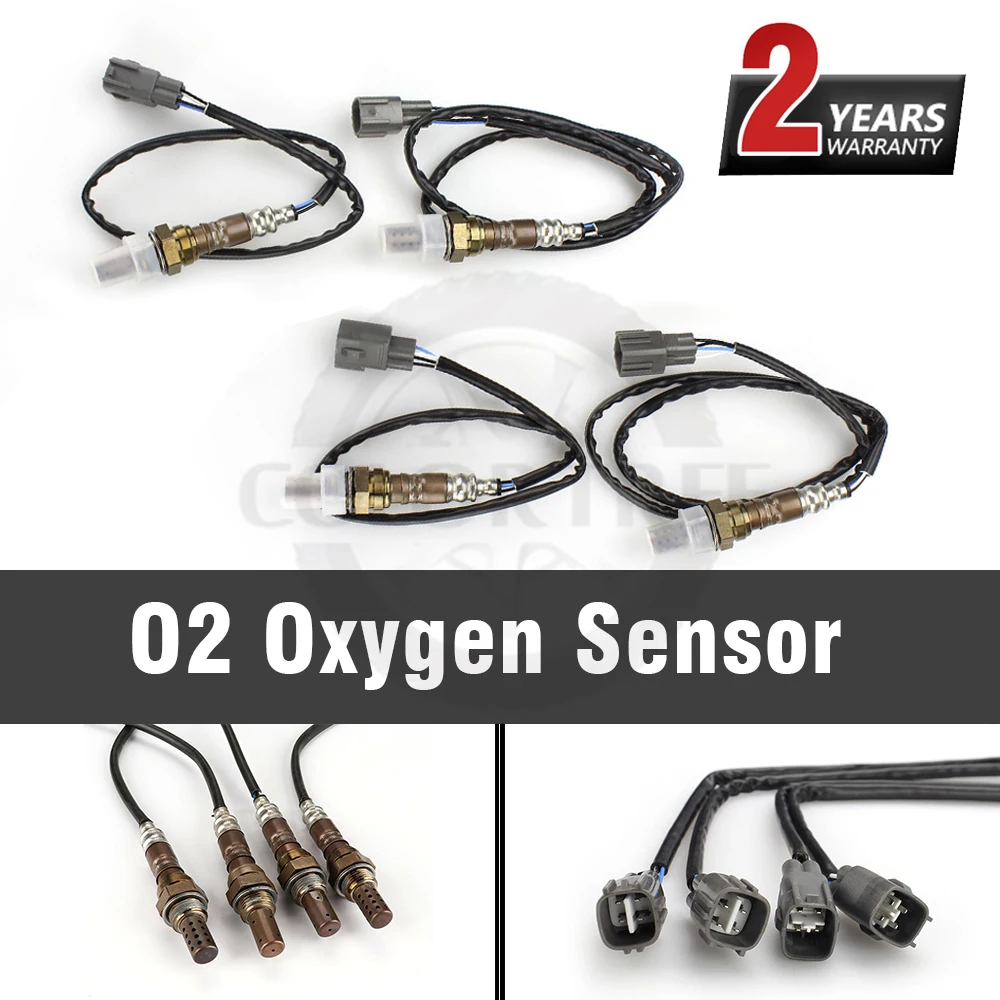 US $68.02 4pcs Auto Oxygen Sensor Upstream Downstream For Toyota Rav4 2001 2003 2002 8946742010 8946742020 8946542090 8946542100