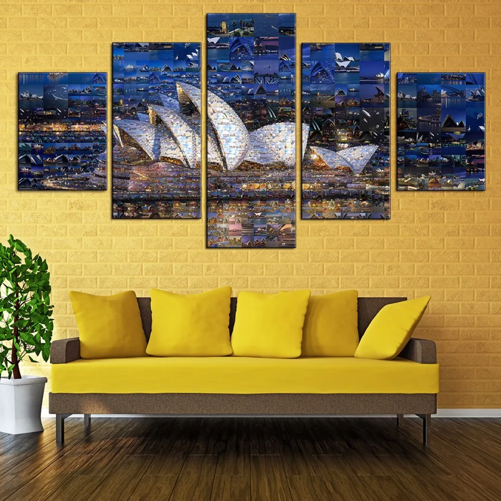Online kopen wholesale schilderen kleine woonkamer uit china ...
