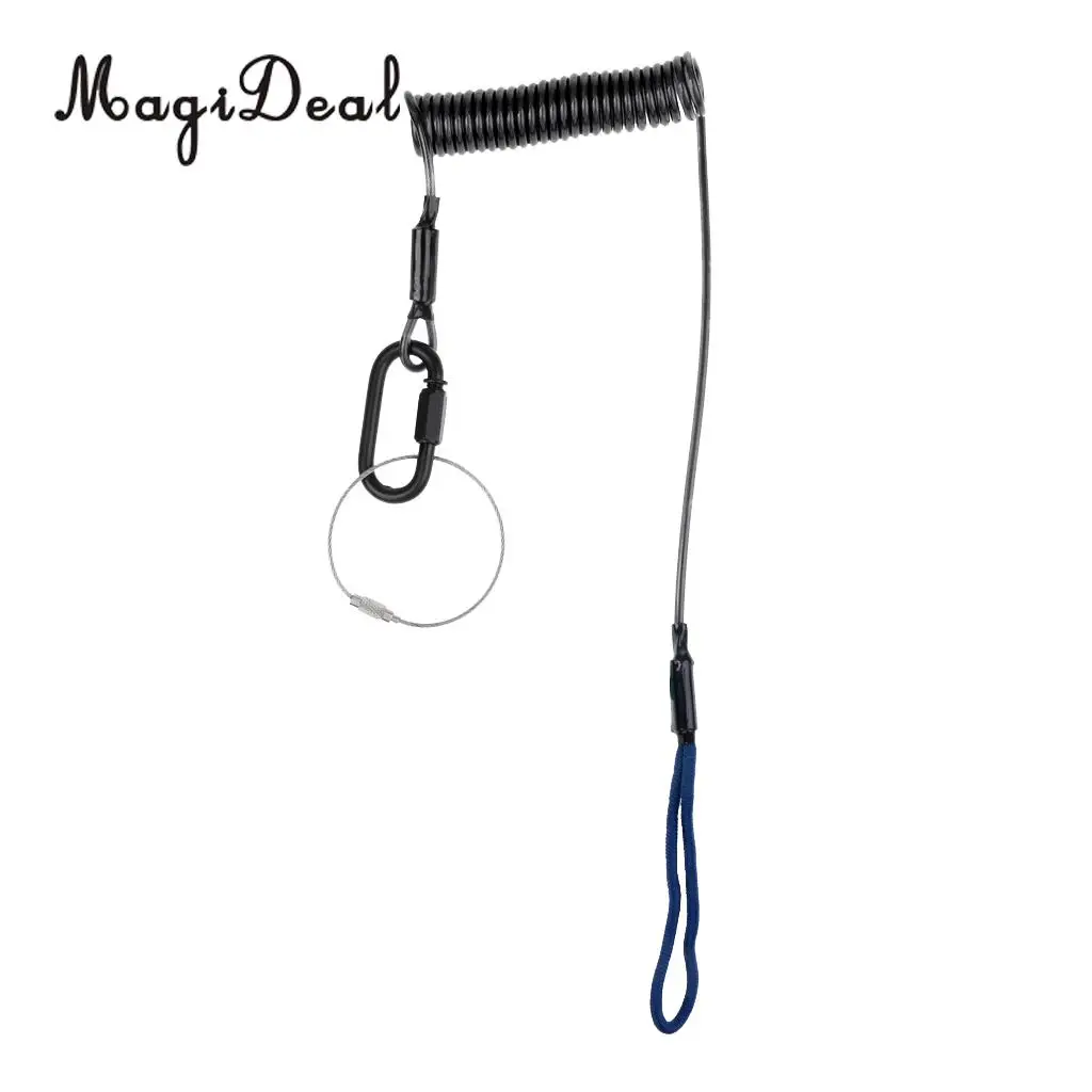 MagiDeal 1Pc 8.5cm Length Elastic Kayak Canoe Safety Bungee Cord