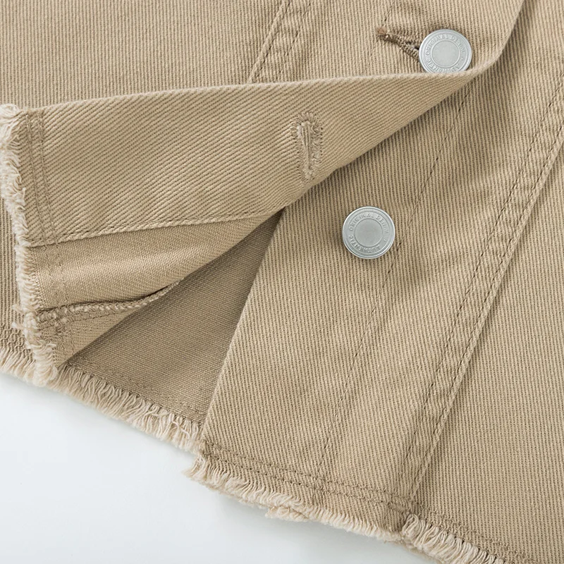 Юбка SEMIR Женская тонкая модная однобортная хлопковая трапециевидная лето