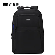 Tinyat schultaschen für männer 15 zoll laptop männer tasche schwarz rucksack für teenager-student funktionale rucksack mochila escolar t805a