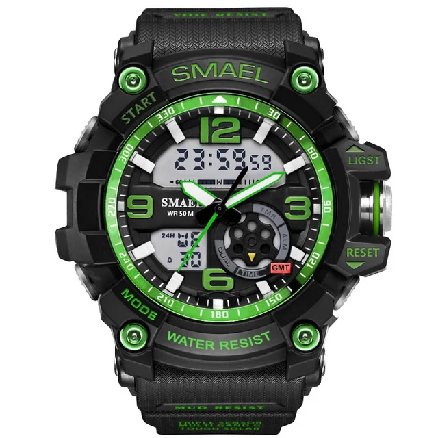SMAEL marki Mężczyźni Sport Watch LED cyfrowy wodoodporny casual Shock mężczyzna zegary Relogios męskie prezent Military Zegarki na rękę tanie i dobre opinie Quartz Wristwatches Complete Calendar Shock Resistant Rattrapante Stop Watch LED display Auto Date Water Resistant Chronograph Back Light Multiple Time Zone Alarm Perpetual Calendar SMAEL marki Mężczyźni Sport Watch LED cyfrowy wodoodporny casual Shock mężczyzna zegary Relogios męskie prezent Military Zegarki na rękę tanie i dobre opinie Quartz Wristwatches Complete Calendar Shock Resistant Rattrapante Stop Watch LED display Auto Date Water Resistant Chronograph Back Light Multiple Time Zone Alarm Perpetual Calendar