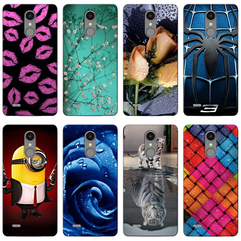 

Cute Animal Printing Case for LG K8 2017 LV3 M200N X300 Cell Phone Cover TPU Cartoon Design Funda Soft Phone Skin Coque