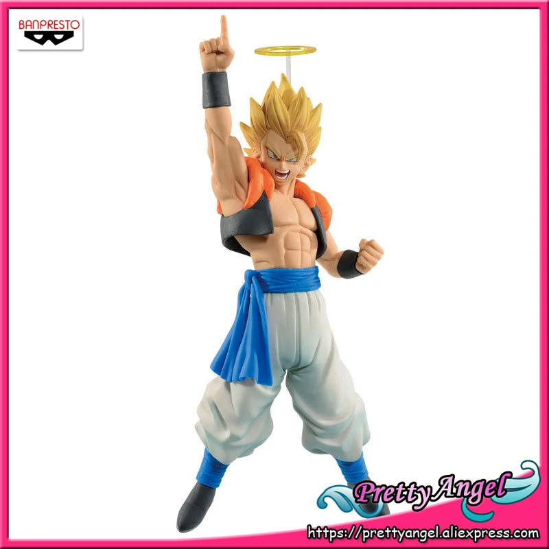 Красивый ангел-натуральная Banpresto Dragon Ball Z com: конфигурации gogeta Vol.1 Dragon Ball Z Супер Saiyan gogeta Коллекция Рисунок