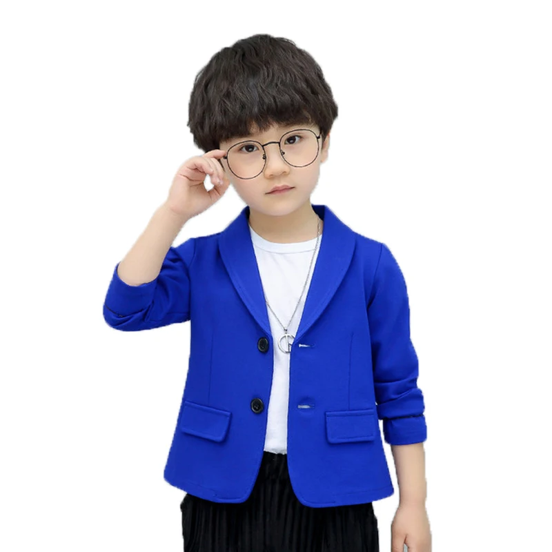 

New Design Boys Formal Blazers Kids Fashion Spring Blazer Jacket for Girls Children Formal Wedding Suits Blazer Boys Jacket