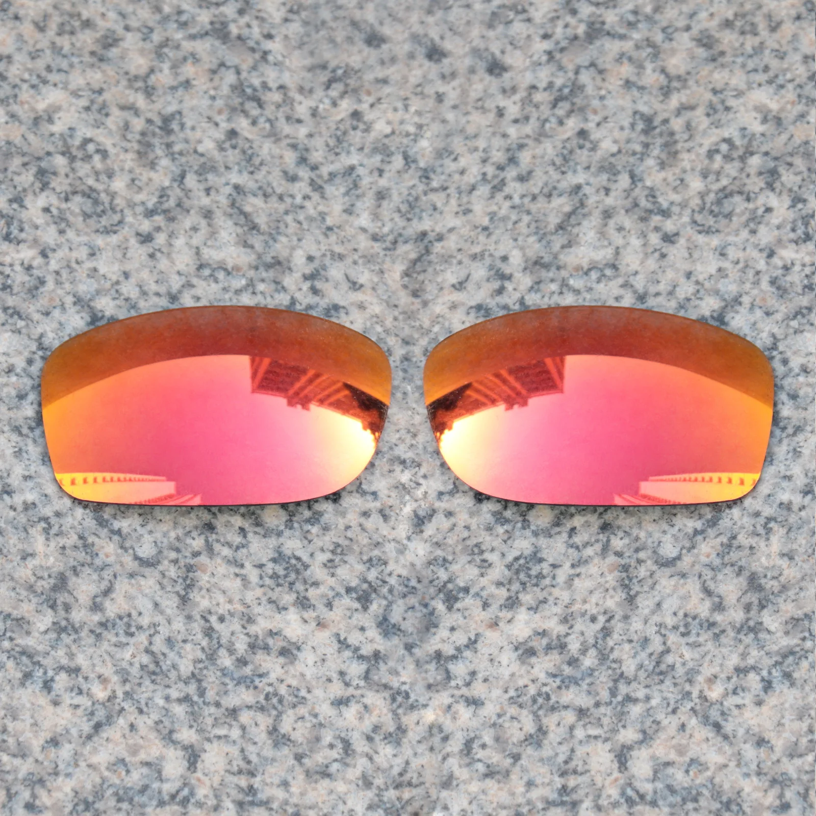 

Wholesale E.O.S Polarized Enhanced Replacement Lenses for Oakley Fives Squared Sunglasses - Fire Red Polarized Mirror