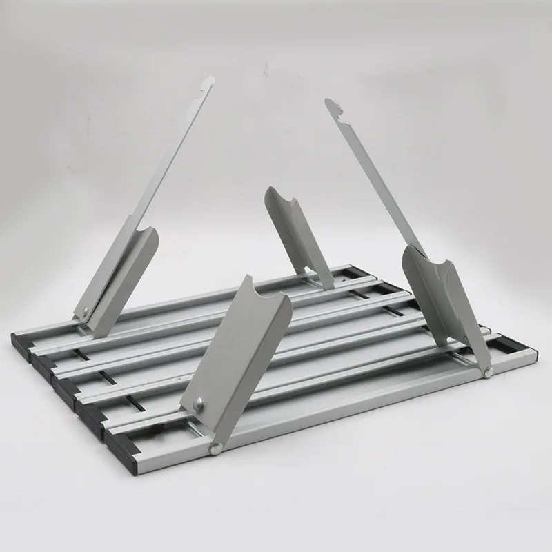  Outdoor Aluminum Alloy Portable Table Camping mesa plegable Furniture Folding Hiking Desk Traveling