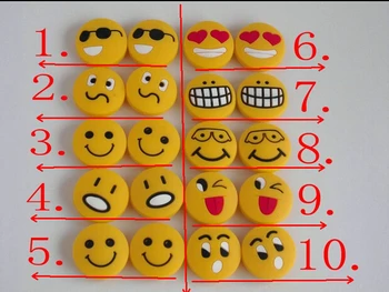 

Free shipping(50pcs/lot)tennis vibration dampeners/tennis racquet/Wacky faces tennis racket dampeners