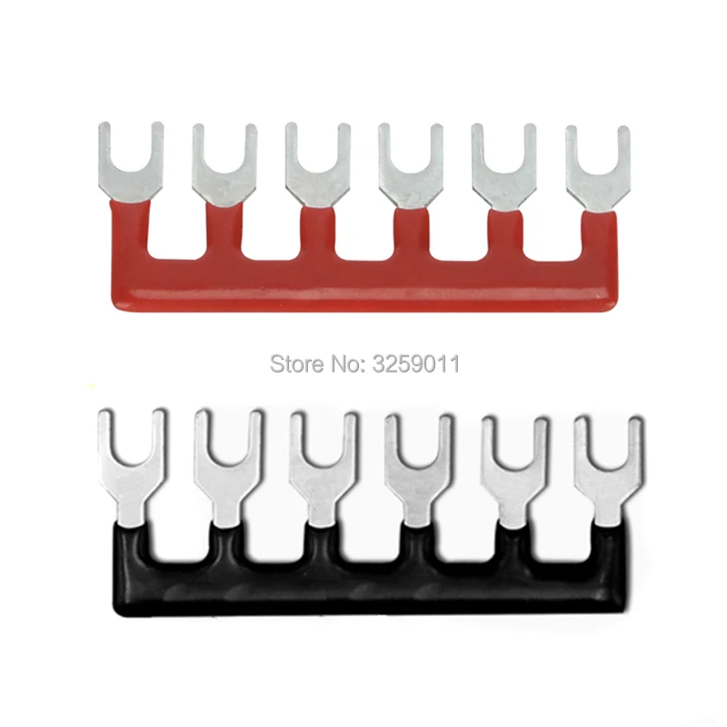 1 шт. TB1506 TBD-15A Suyep 6 позиций 15A разъем провода предварительно Изолированная Вилка Тип барьер пики терминал полосы блок перемычки красный
