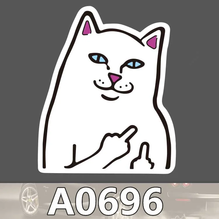

Bevle A0696 Nermal Tide Brands Logo Skateboard Graffiti Notebook Motor Stickers Decal Fridge Waterproof Sticker for Cars