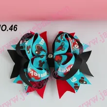 65 шт 4,5 ''два слоя модные банты для волос эксклюзивная заколка для волос Популярные Детские аксессуары для волос